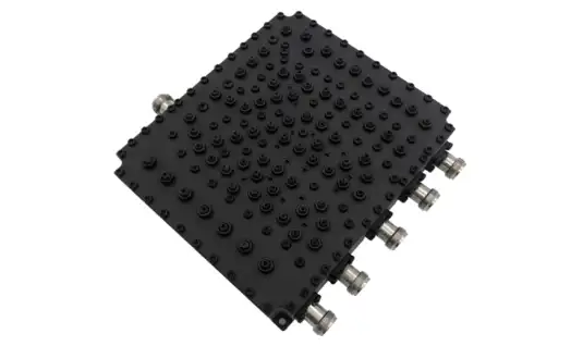 High Power 200W 4 Way Cavity Combiner 698-3800MHz